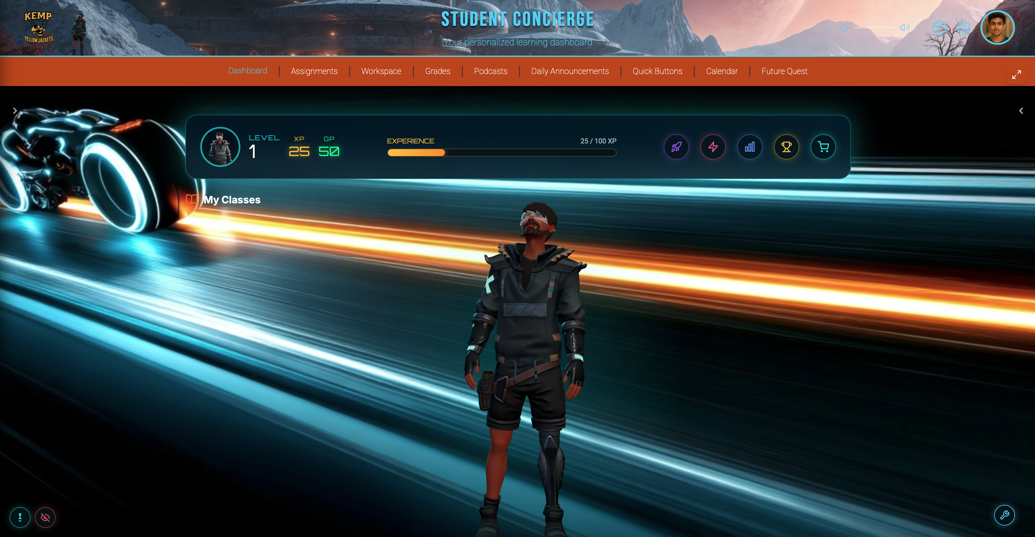 StudentDesk Dashboard